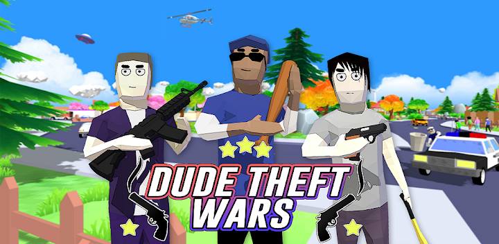 دانلود Dude Theft Wars - بازی شهر بروبکس برای اندروید
