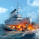 دانلود World Navy combat battleship war – جنگ جهانی ناوها برای اندروید