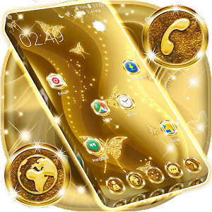 دانلود Golden Launcher – اپدیت نرم افزار زیبای لانچر طلایی برای اندروید