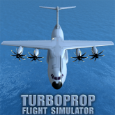 دانلود Turboprop Flight Simulator 3D – بازی شبیه ساز پرواز سه بعدی اندروید + مود