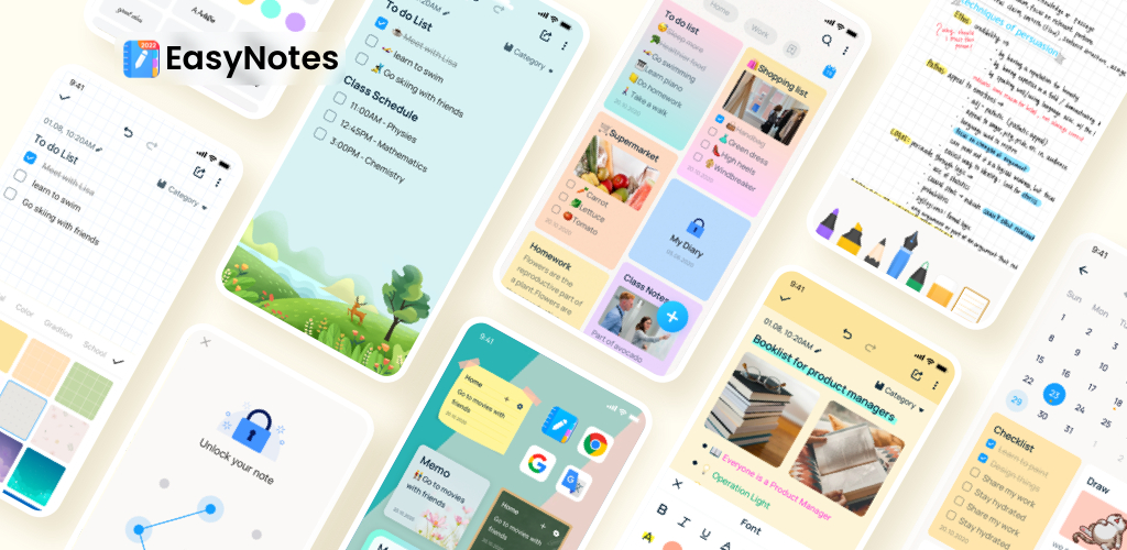 Easy Notes - Notebook، Notepad